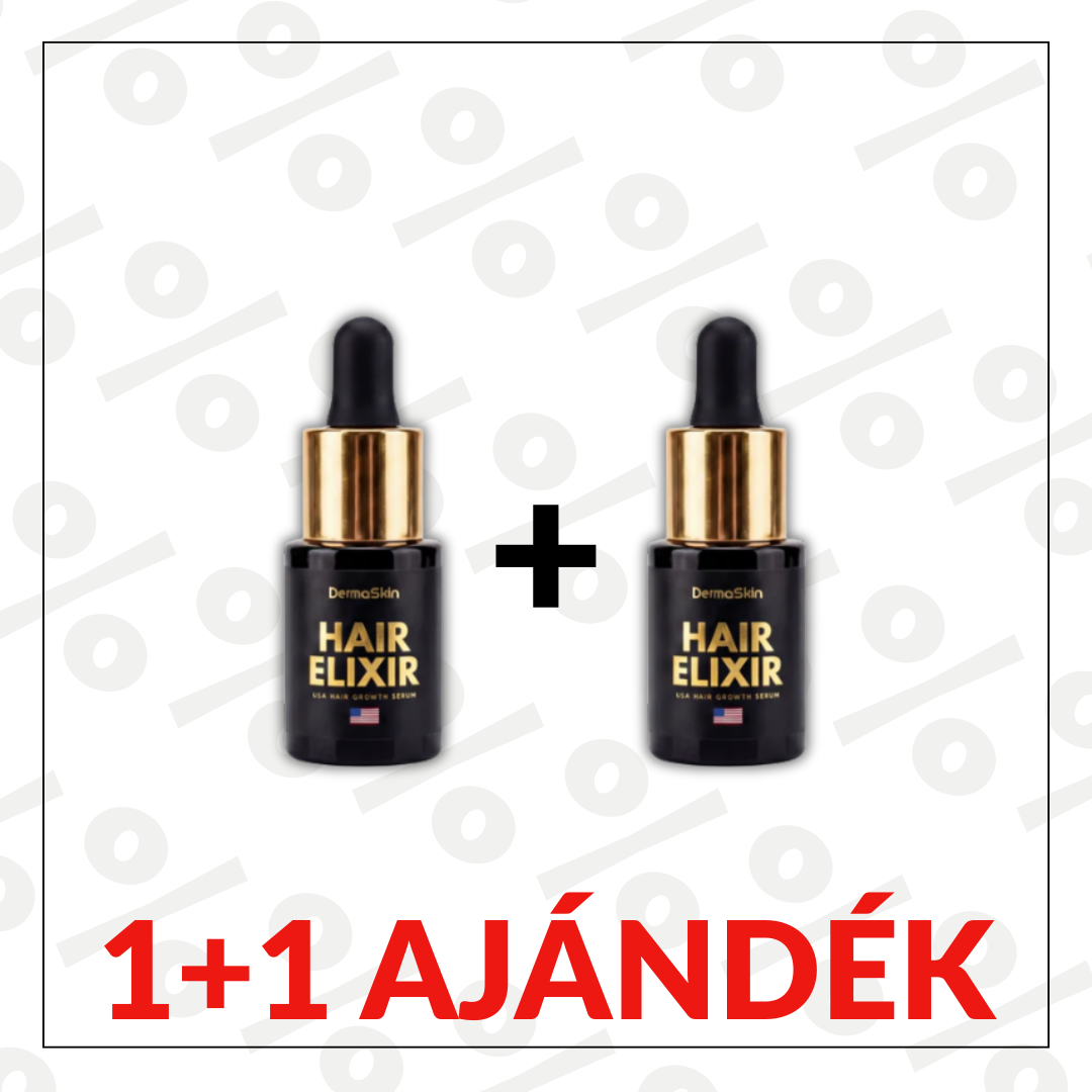 1+1 Ajándék USA Hair Elixir Férfiaknak - Extrém Hatékonyan Beindítja A Hajnövekedést & Megállítja A Hajhullást