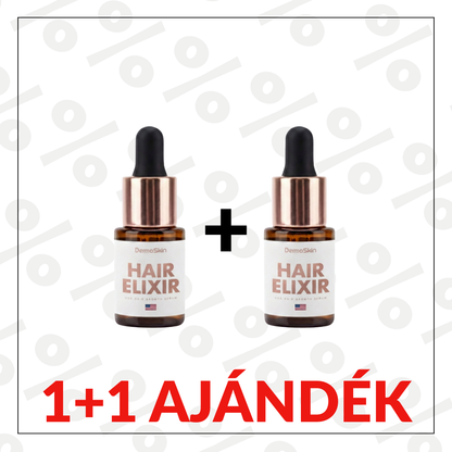1+1 Ajándék USA Hair Elixir Nőknek - Extrém Hatékonyan Beindítja A Hajnövekedést & Megállítja A Hajhullást