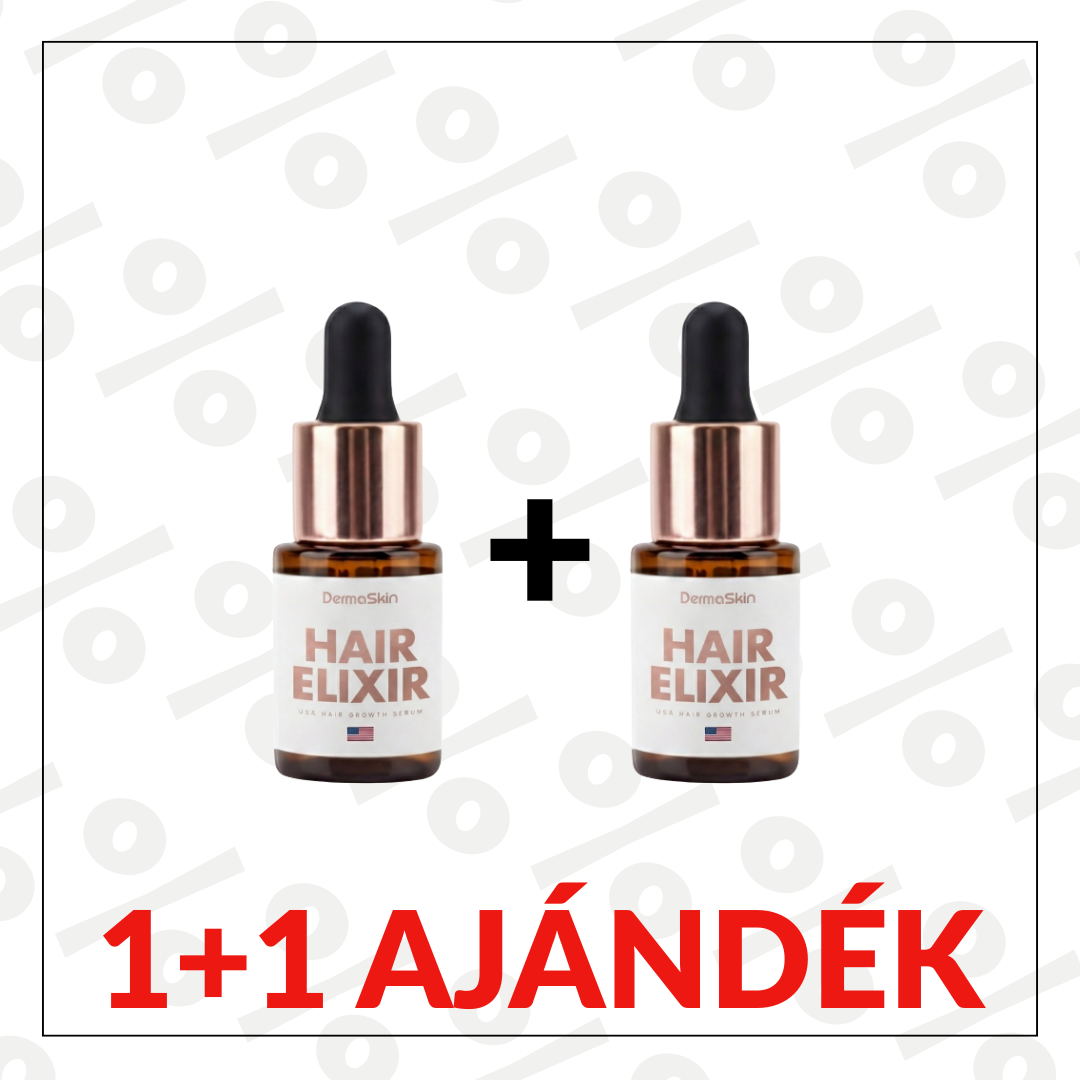 1+1 Ajándék USA Hair Elixir Nőknek - Extrém Hatékonyan Beindítja A Hajnövekedést & Megállítja A Hajhullást