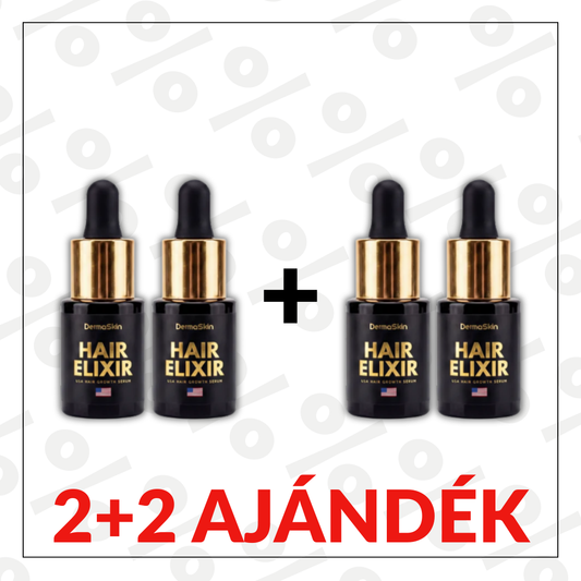 2+2 Ajándék USA Hair Elixir Férfiaknak - Extrém Hatékonyan Beindítja A Hajnövekedést & Megállítja A Hajhullást