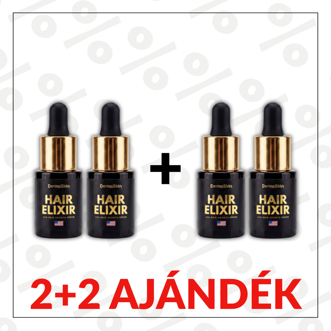 2+2 Ajándék USA Hair Elixir Férfiaknak - Extrém Hatékonyan Beindítja A Hajnövekedést & Megállítja A Hajhullást
