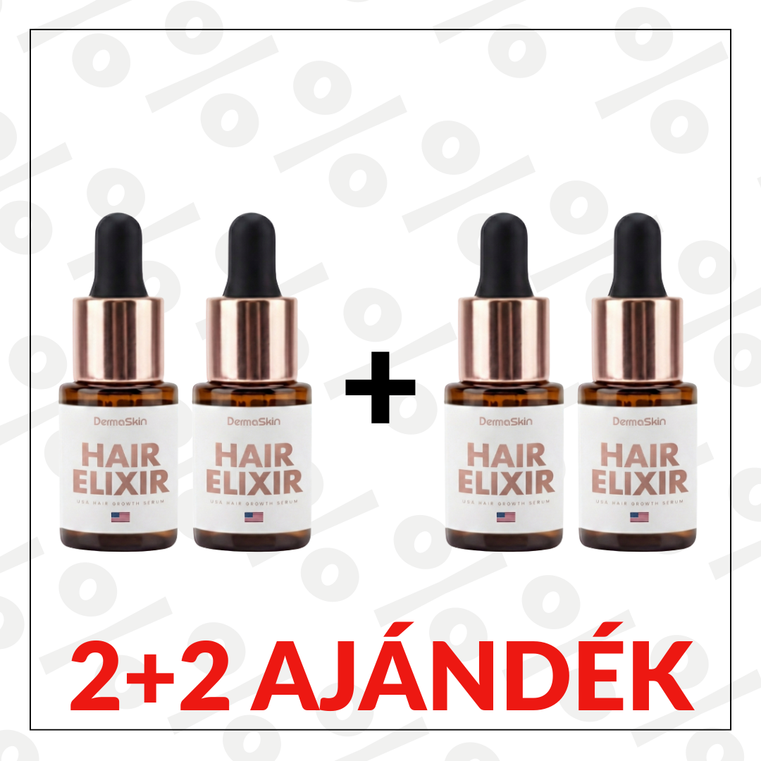 2+2 Ajándék USA Hair Elixir Nőknek - Extrém Hatékonyan Beindítja A Hajnövekedést & Megállítja A Hajhullást