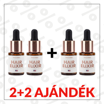 2+2 Ajándék USA Hair Elixir Nőknek - Extrém Hatékonyan Beindítja A Hajnövekedést & Megállítja A Hajhullást