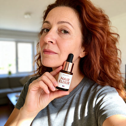 2db USA Hair Elixir Nőknek - Extrém Hatékonyan Beindítja A Hajnövekedést & Megállítja A Hajhullást