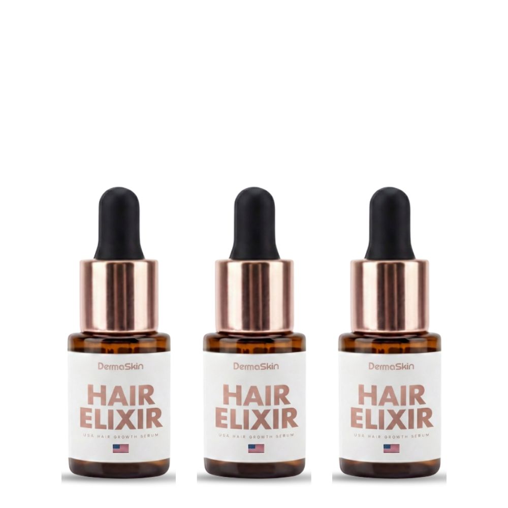 3db USA Hair Elixir Nőknek - Extrém Hatékonyan Beindítja A Hajnövekedést & Megállítja A Hajhullást