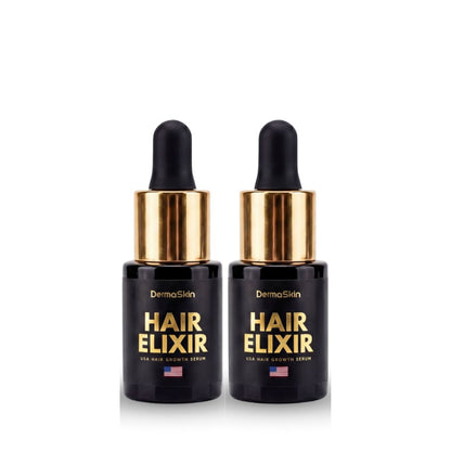 2db USA Hair Elixir - Extrém Hatékonyan Beindítja A Hajnövekedést & Megállítja A Hajhullást (Nőknek)