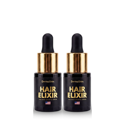 2db USA Hair Elixir - Extrém Hatékonyan Beindítja A Hajnövekedést & Megállítja A Hajhullást (Nőknek)