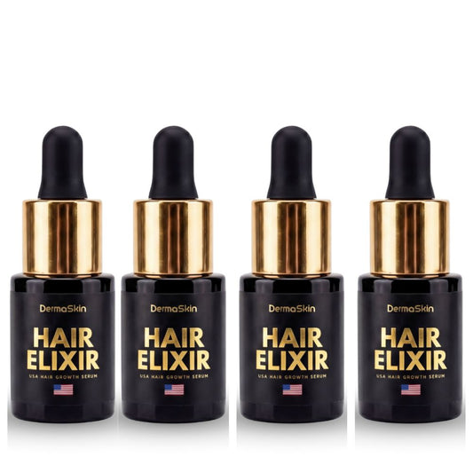 4db USA Hair Elixir - Extrém Hatékonyan Beindítja A Hajnövekedést & Megállítja A Hajhullást (Nőknek)